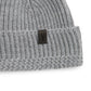 Allsaints Men's Merino Wool Ribbed Beanie Gray Size Regular