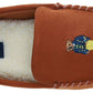 Ralph Lauren Men's Declan Bear Moccasin Slippers Brown Size 9 M