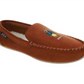 Ralph Lauren Men's Declan Bear Moccasin Slippers Brown Size 9 M