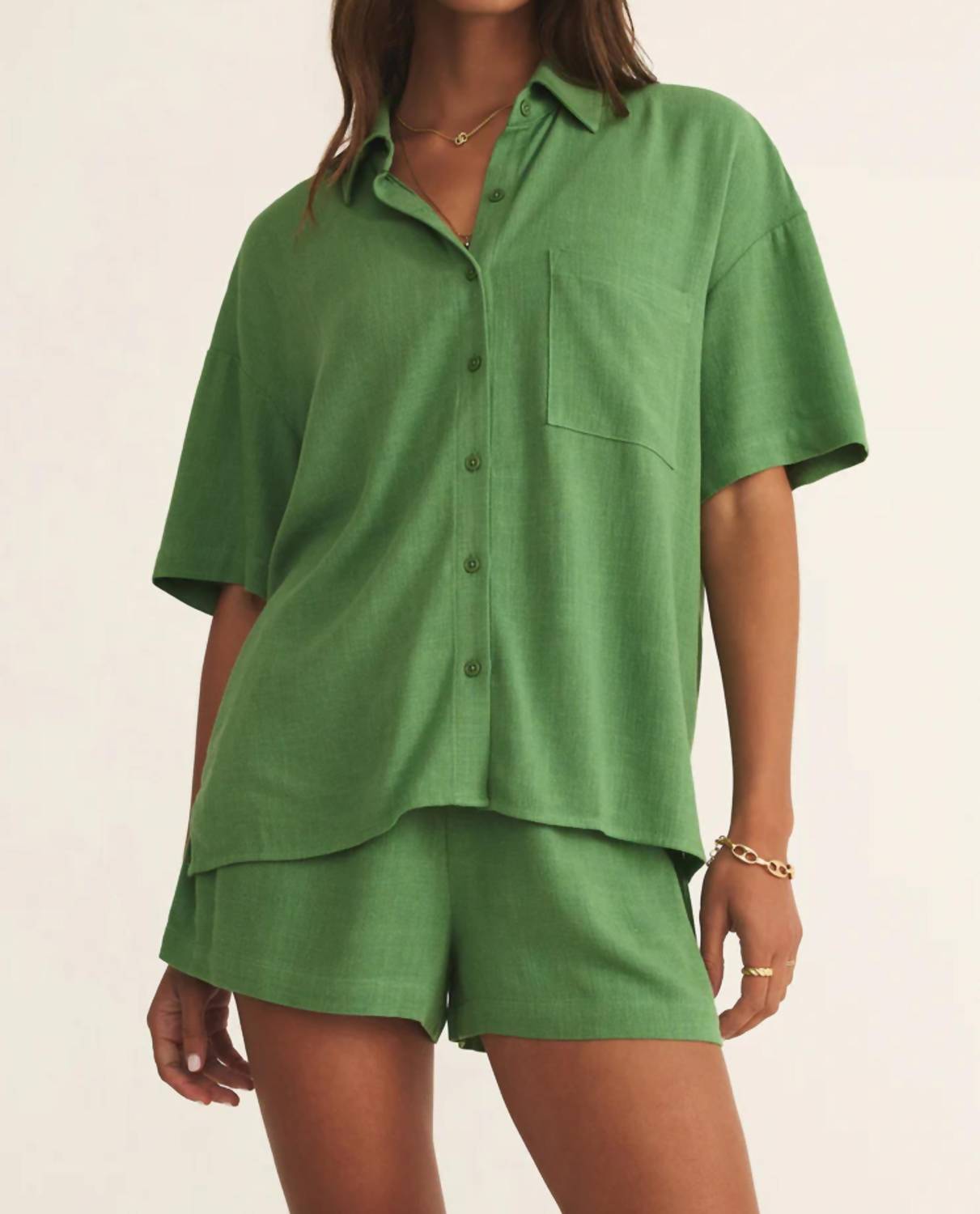Z Supply - Tinsley Linen Button Up Shirt