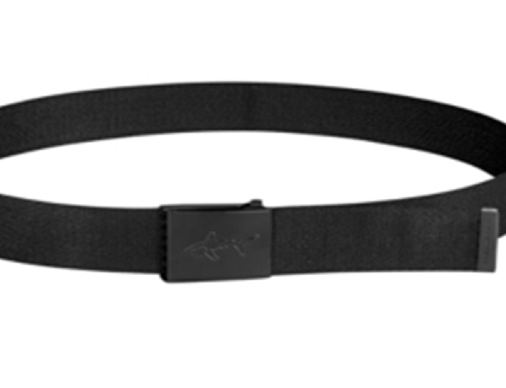 Attack Life By Greg Norman Men's Adjustable Woven Fabric Belt Black Size 38