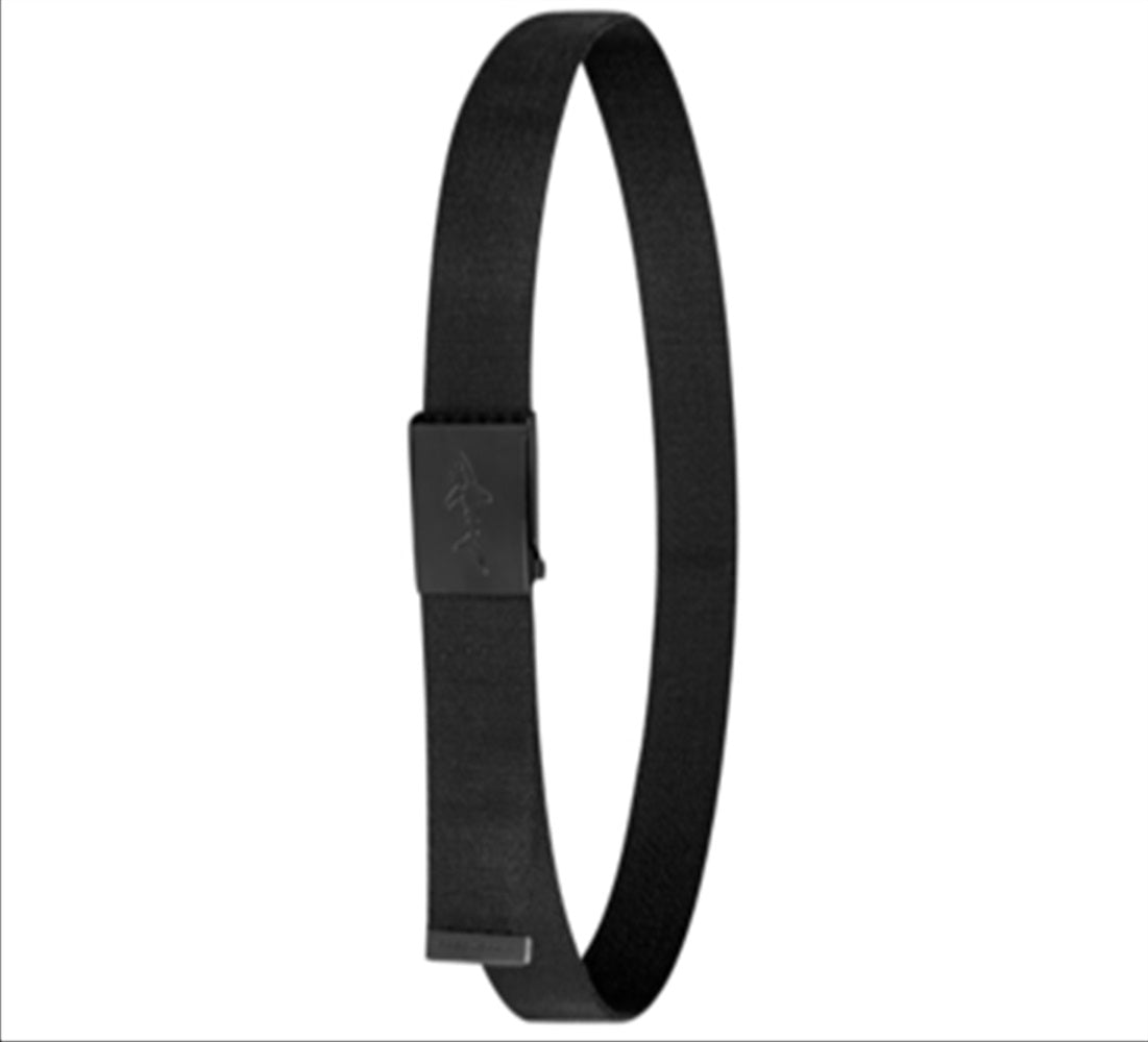 Attack Life By Greg Norman Men's Adjustable Woven Fabric Belt Black Size 38