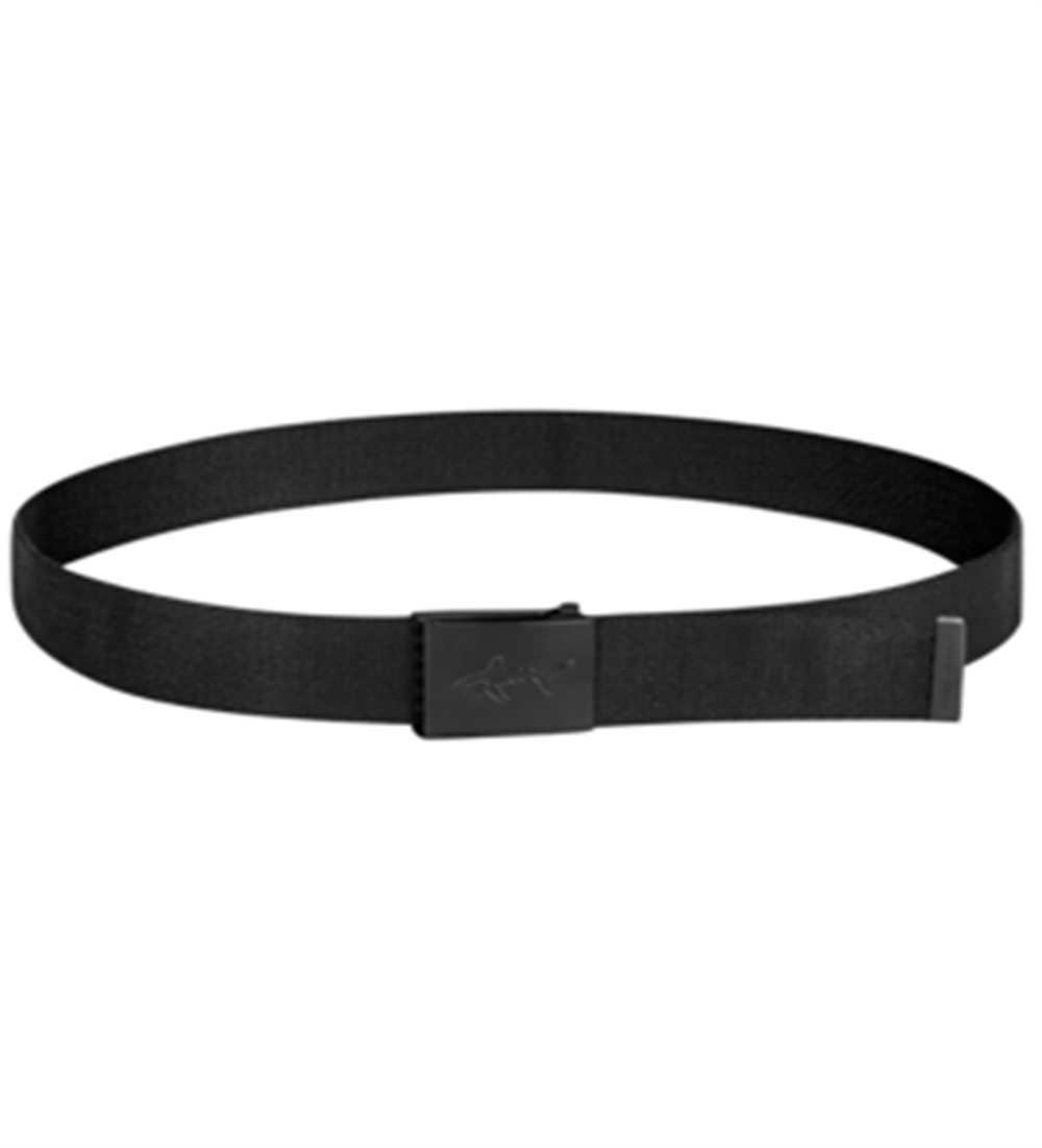 Attack Life By Greg Norman Men's Adjustable Woven Fabric Belt Black Size 38