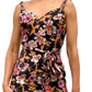Sam Edelman Women's Fiery Floral Maxi Dress Red Size 0