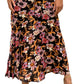 Sam Edelman Women's Fiery Floral Maxi Dress Red Size 0