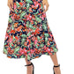 Sam Edelman Women's Floral Halter Neck Midi Dress Blue Size 8