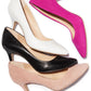 INC International Concepts Women's Zitah Pointed Toe Pumps Brown Size 5.5 M