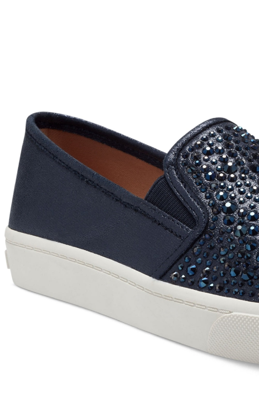 INC International Concepts Women's Sammee Slip On Sneakers Blue Size 11 M
