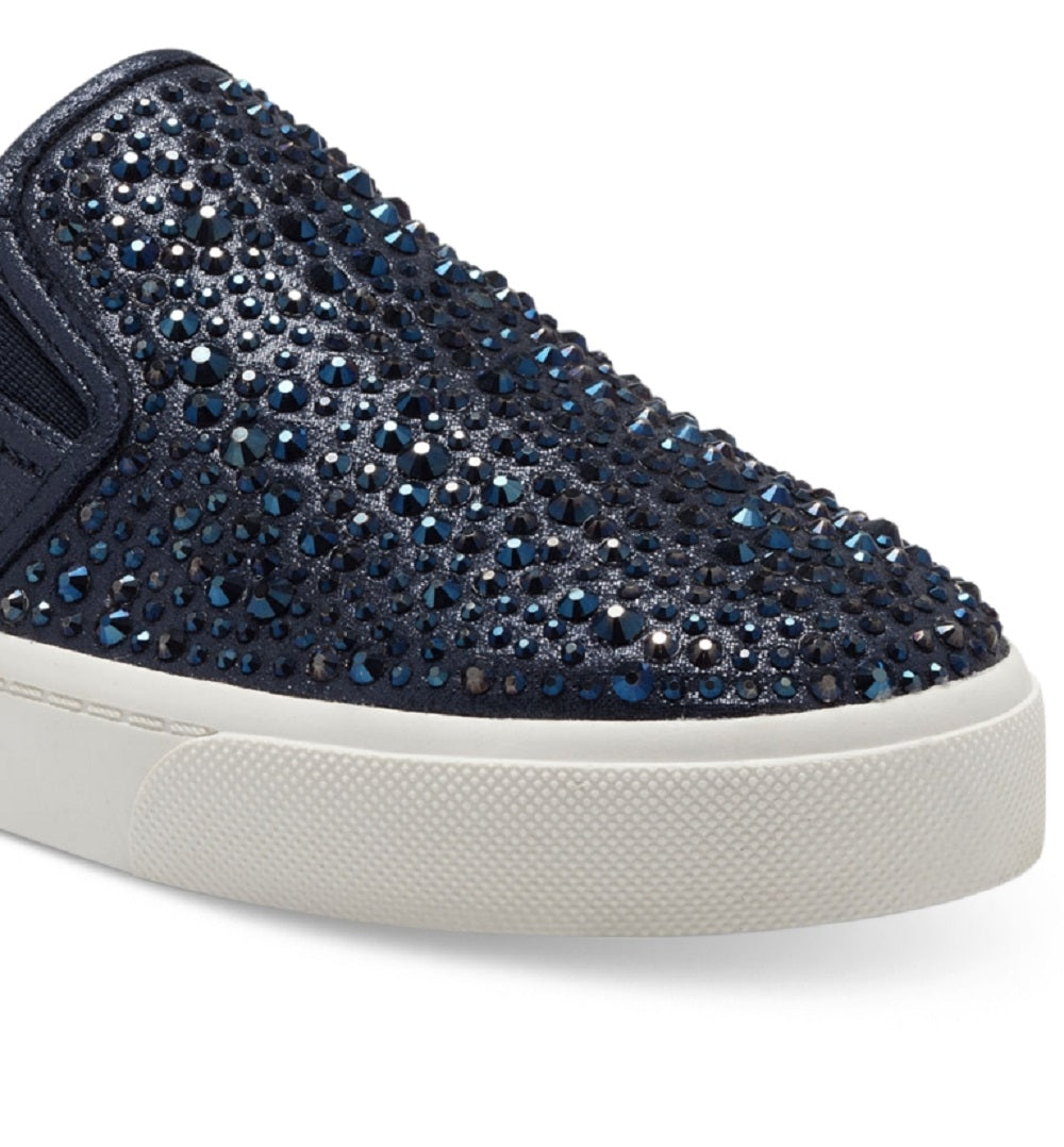 INC International Concepts Women's Sammee Slip On Sneakers Blue Size 11 M