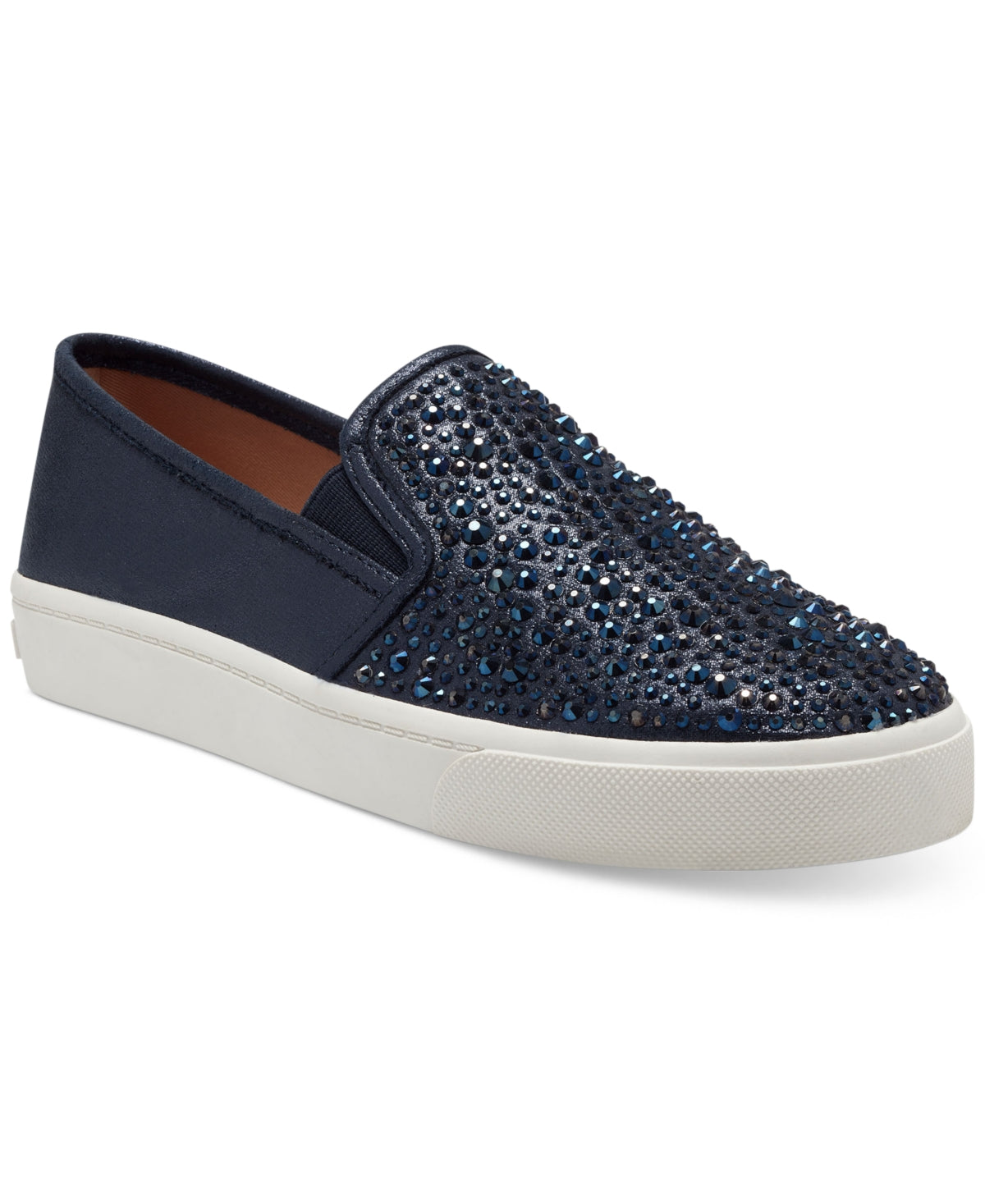INC International Concepts Women's Sammee Slip On Sneakers Blue Size 11 M