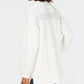 Style & Co Women's Open Front Pointelle Knit Cardigan White Size X-Large