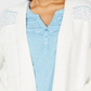 Style & Co Women's Open Front Pointelle Knit Cardigan White Size X-Large