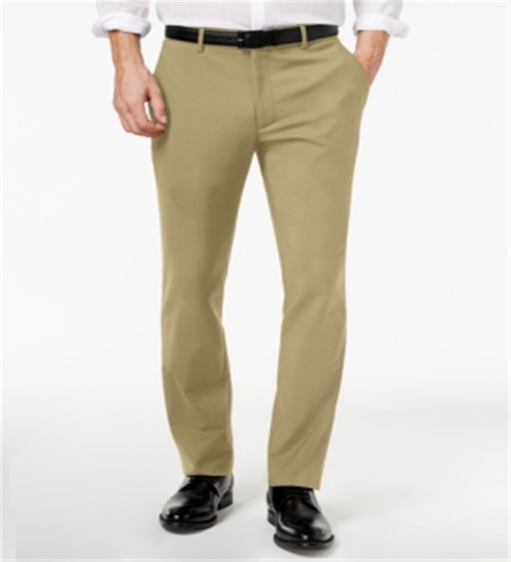 Alfani Men's Stretch Stretch Pants Brown Size 34X32