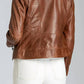 11 Uptown - Leather Jacket With Braid