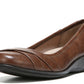 Lifestride Women's Loyal Ballerina Flats Brown Size 8.5 M