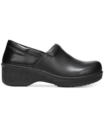 Dr. Scholl's Women's Dynamo Slip Resistant Work Clogs Black Size 8.5 W