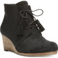 Dr. Scholl's Women's Dakota Wedge Booties Black Size 9.5 W