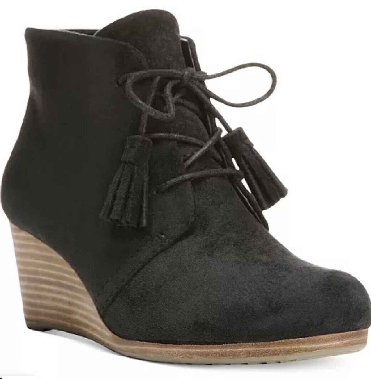 Dr. Scholl's Women's Dakota Wedge Booties Black Size 9.5 W
