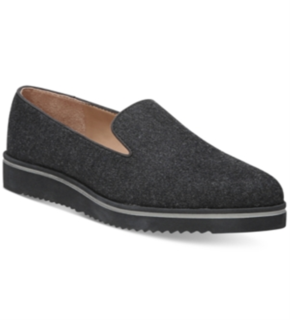 Franco Sarto Women's Fabrina Loafer Flats Shoes Gray Size 9 W