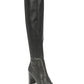 Franco Sarto Women's Kolette Block Heel Tall Boots Black Size 9 M