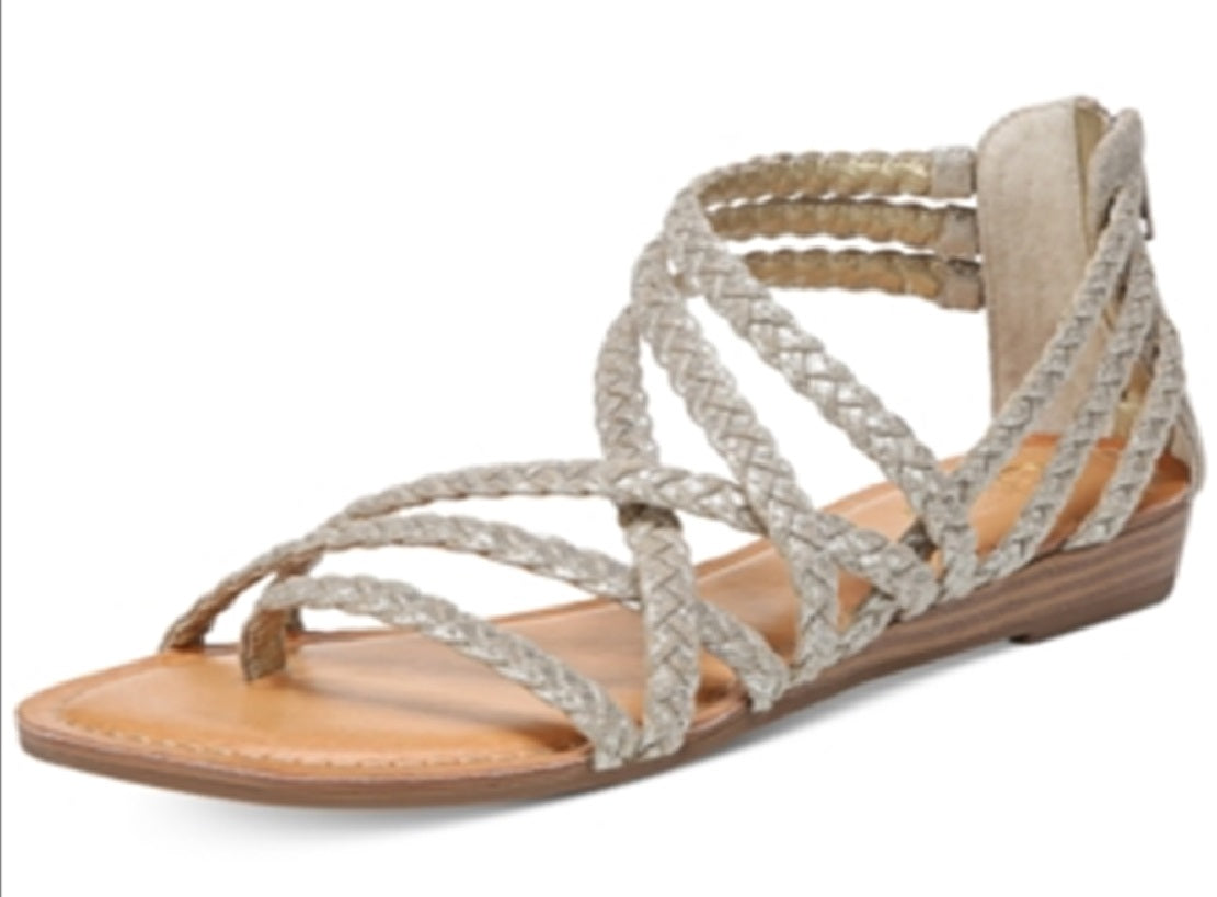 Carlos By Carlos Santana Women's Amara Strappy Sandals Brown Size 10 M
