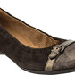 Gabor Women's Buckle Ballet Flat Brown Size 7 B(M) Us