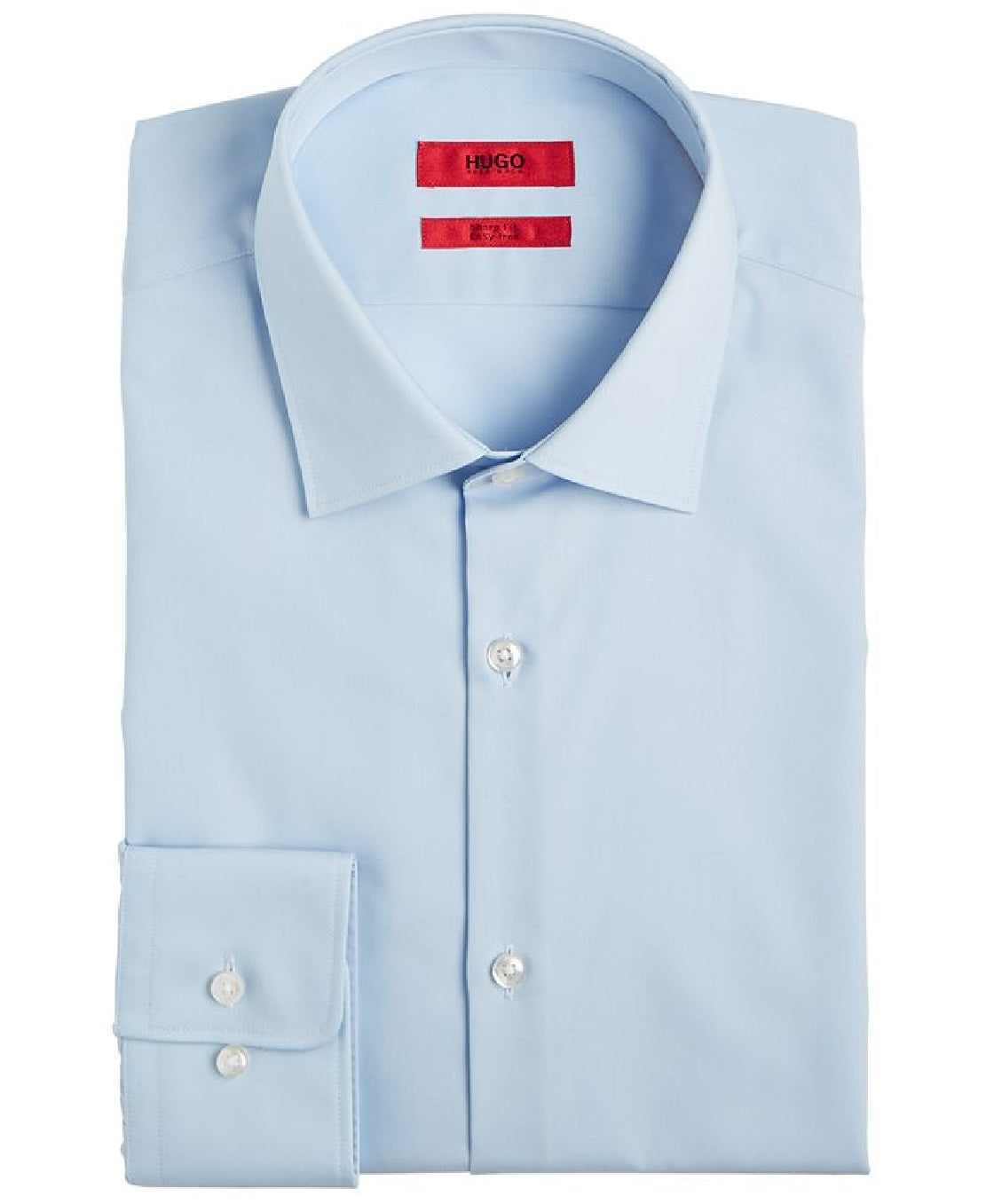 Hugo Boss Men's Slim Fit Dress Shirt Blue Size M