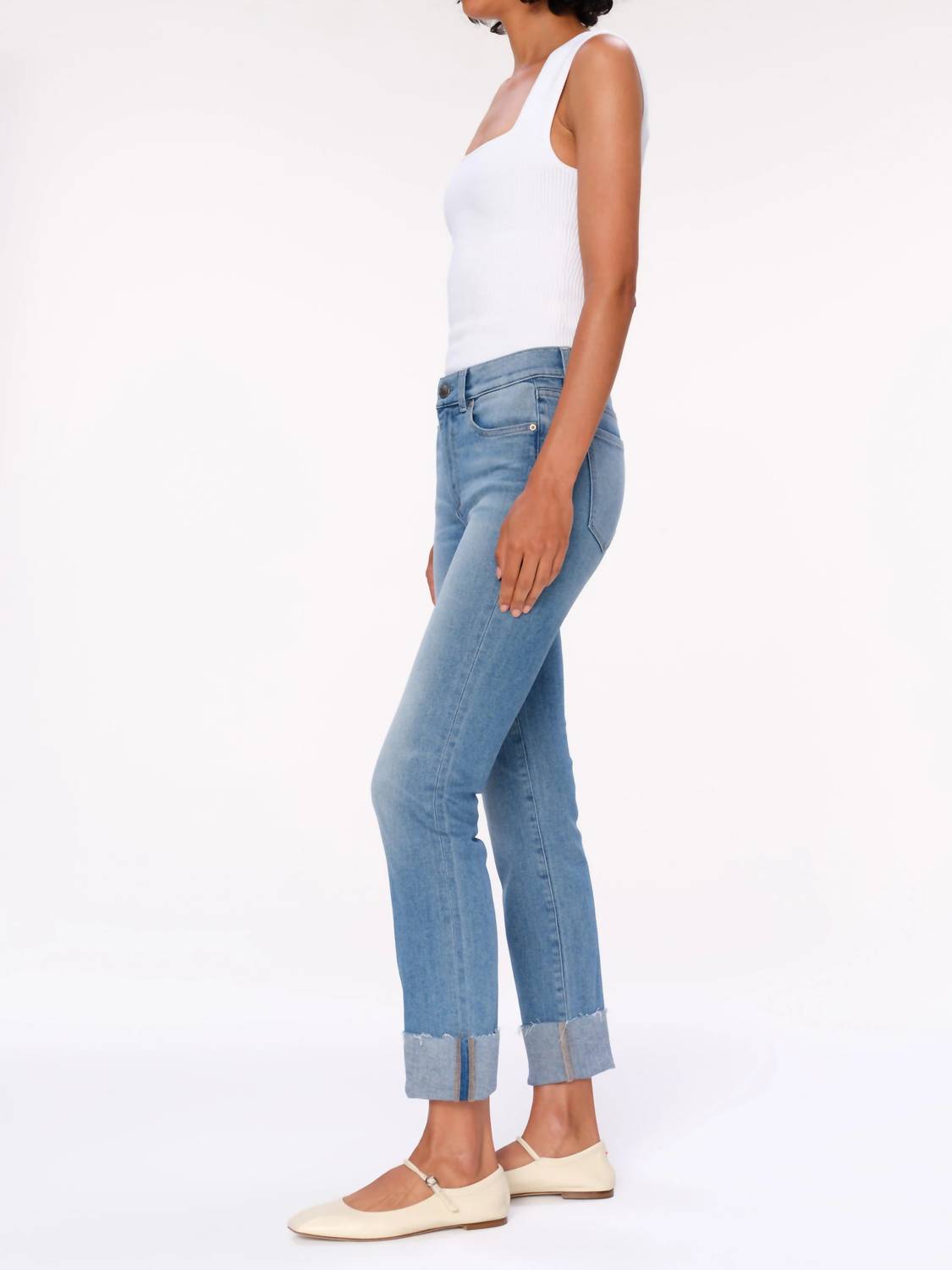 Dl1961 - Women'S - Mara Straight Instasculpt Mid Rise Jeans