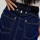 Free People - Suzy Denim Midi Skirt