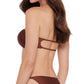 Steve Madden - Cutout Bandeau Bead Bikini Top