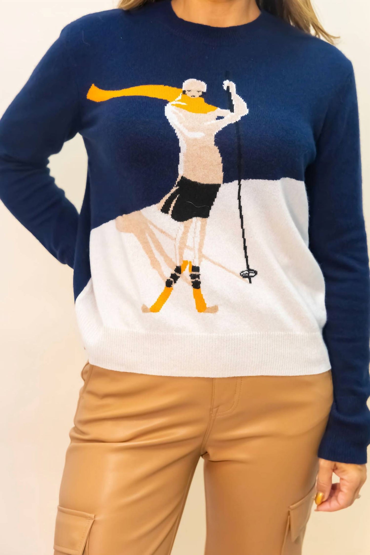Autumn Cashmere - Vintage Ski Cashmere Sweater