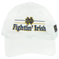 NCAA Ahead Notre Dame Fightin' Irish Playoff White Curved Bill Adults Hat Cap