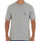 Guy Harvey Men's Swords & Stars Logo Graphic T-Shirt Gray Size Small
