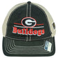 NCAA Ahead Georgia Bulldogs Playoff Trucker Mesh Adults Classic Relaxed Hat Cap
