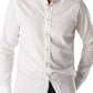 Eton Men's Soft Casual Line Slim Fit Oxford Shirt White Size 16.5