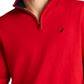 Nautica Men's Big & Tall Navtech Quarter Zip Sweater Red Size 4X-Large