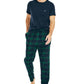 Nautica Men's Flannel Pajama Set Blue Size XX-Large