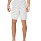 Nautica Men's Classic-Fit Cotton Poplin Sleep Shorts White Size Large