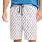 Nautica Men's Classic Fit Cotton Poplin Sleep Shorts White Size X-Large