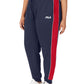 Fila Women's Vigor Mid Rise Colorblocked Fleece Joggers Blue Size 3X