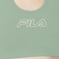 Fila Women's Bloom Logo Pullover Jersey Sports Bra Green Size 2X
