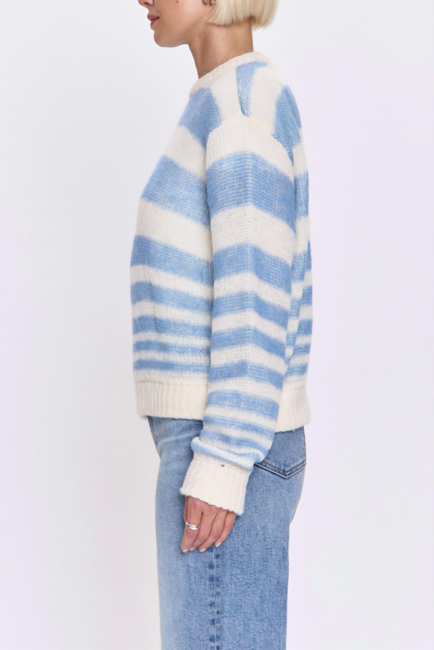 Pistola - Moa Striped Bubble Sweater