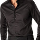 Eton Men's Slim Fit Twill Dress Shirt Black Size 17
