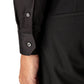 Eton Men's Slim Fit Twill Dress Shirt Black Size 17