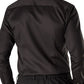 Eton Men's Slim Fit Twill Dress Shirt Black Size 17