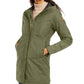 Fjällräven Women's Kiruna Water Resistant Parka Green Size X-Large