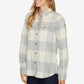 Fjallraven Women's Canada Plaid Hiking Shirt Gray Size X-Large