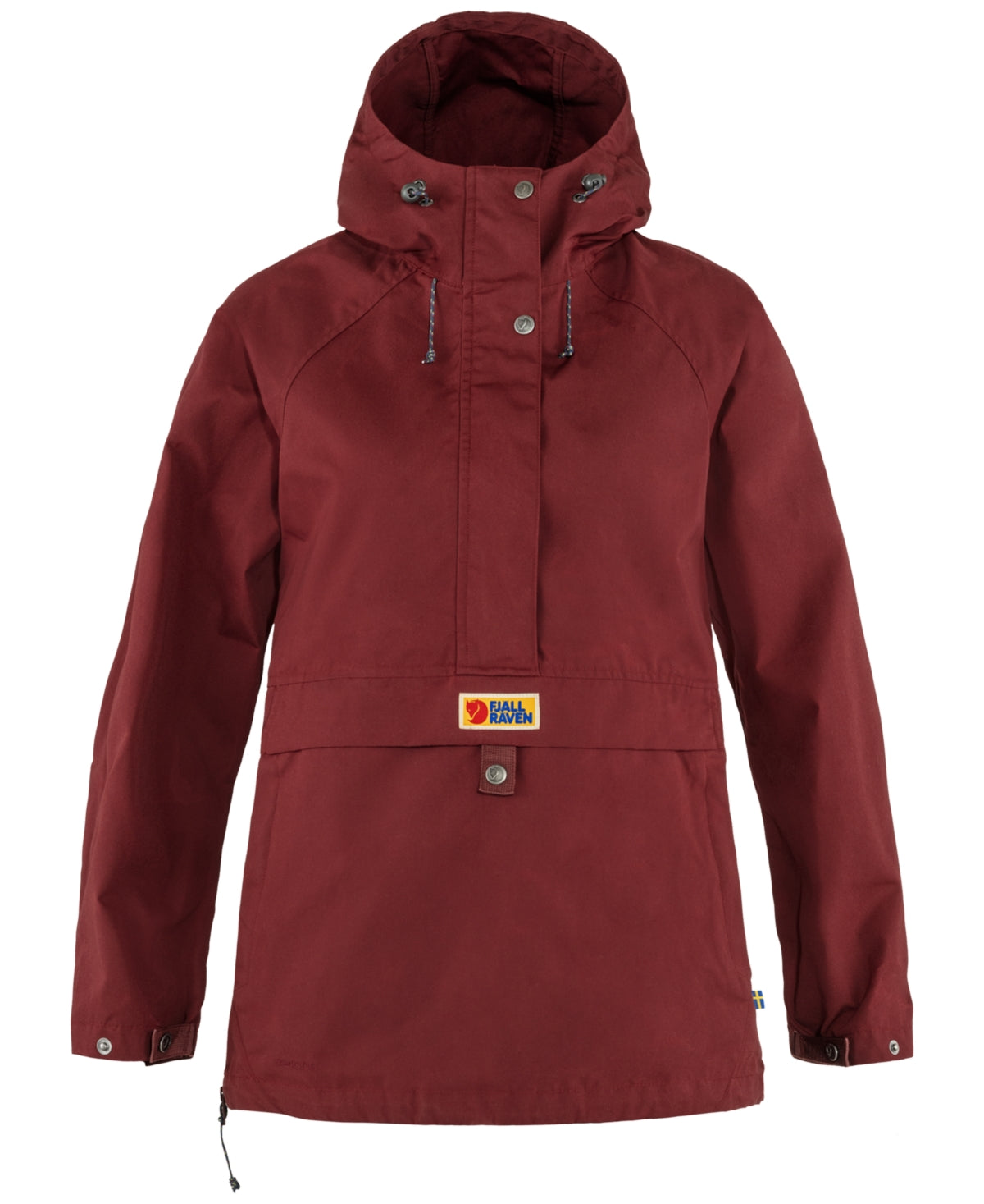 Fjallraven महिलाओं का वर्डाग एनोराक जैकेट लाल, साइज़ स्मॉल
