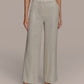 Donna Karan New York Womens Linen Blend Wide Leg Pants Gold Multi