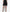 DKNY Womens Knit Grommet Skirt Black